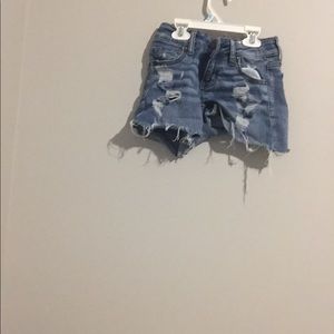 I am selling shorts and are size 0